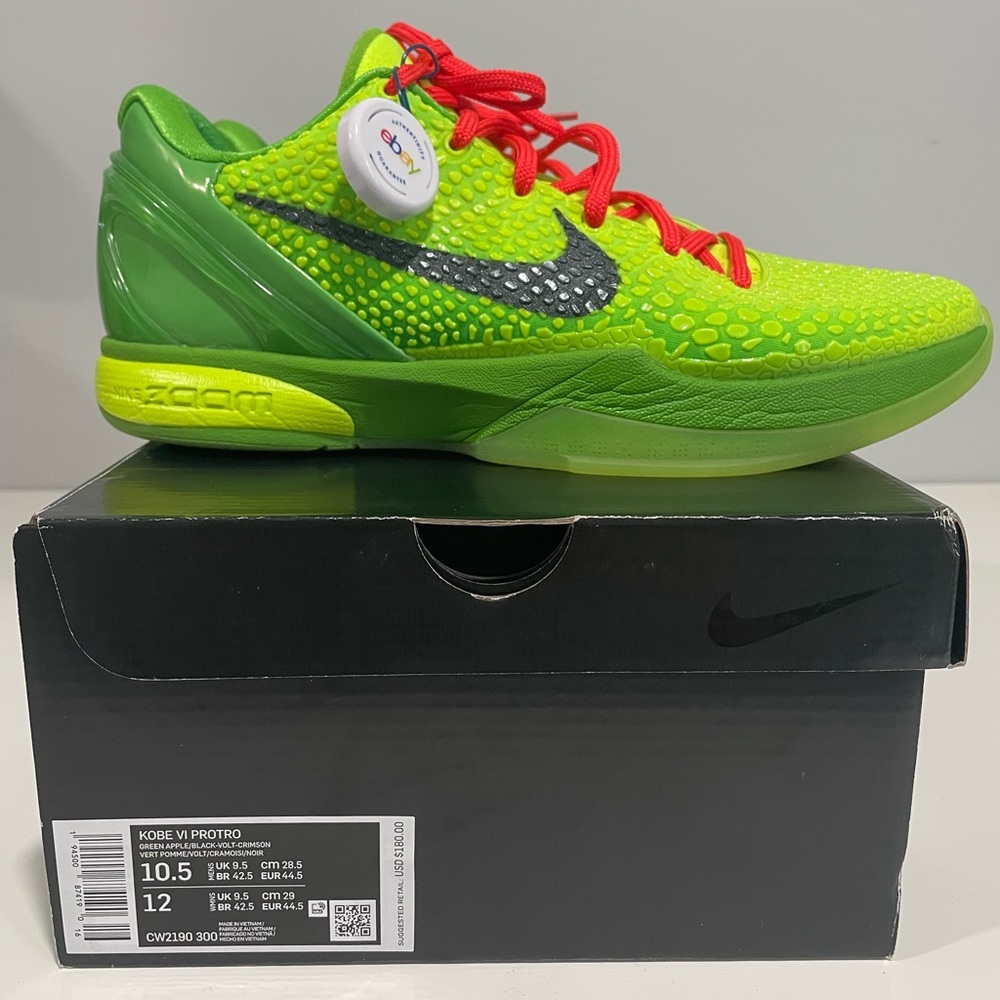 Kobe 6 Protors (Size 10.5 in Mens) Reps